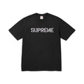 Supreme Hard Tee Black – hlavní pohled | Purekickz