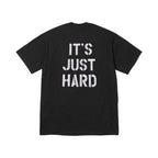 Supreme Hard Tee Black – boční pohled | Purekickz