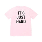 Supreme Hard Tee Pink – boční pohled | Purekickz