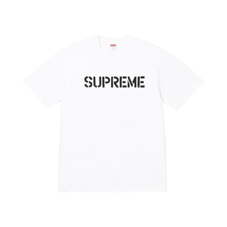 Supreme Hard Tee White – hlavní pohled | Purekickz
