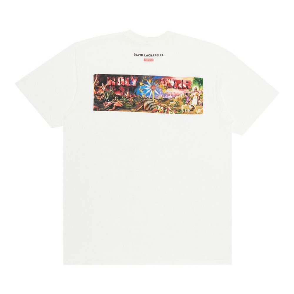 Supreme Holy War Tee White – boční pohled | Purekickz