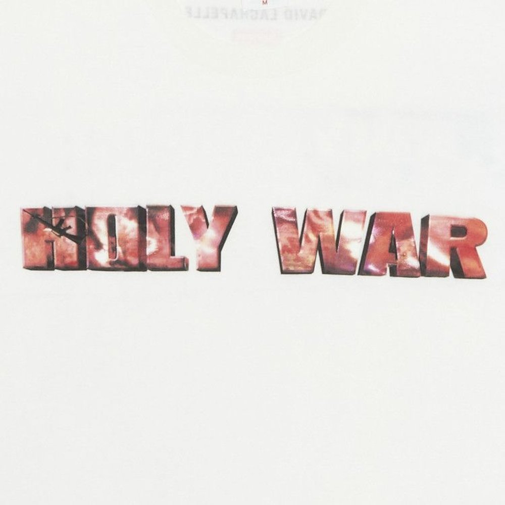 Supreme Holy War Tee White – detail | Purekickz