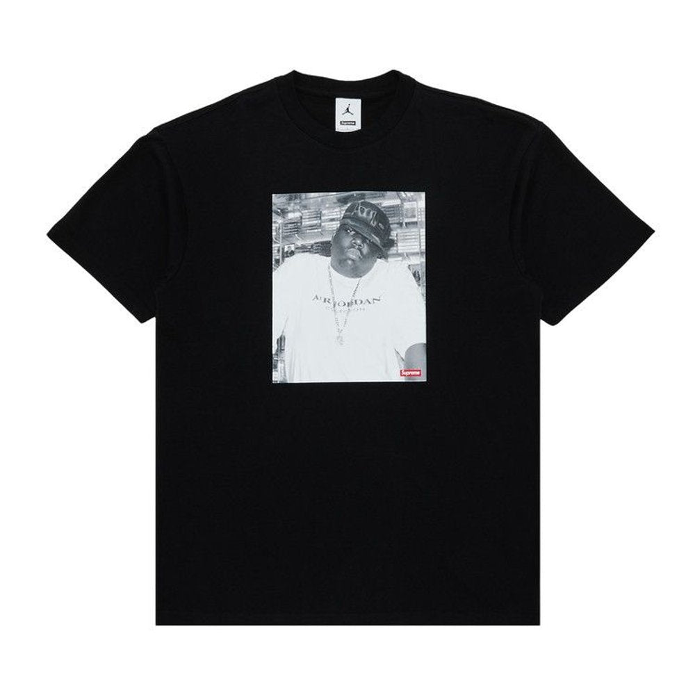 Supreme Jordan Biggie S/S Top Black – hlavní pohled | Purekickz