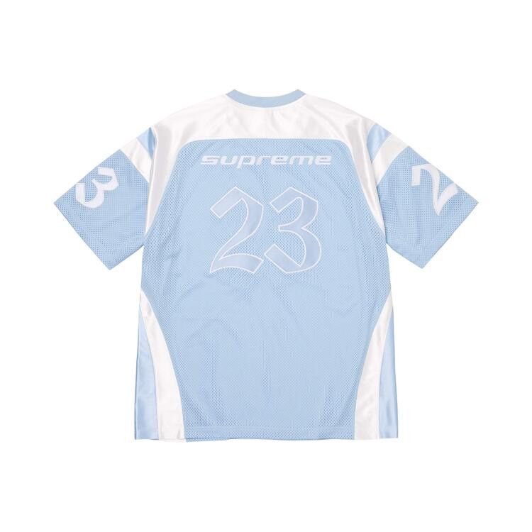 Supreme Jordan Jersey (SS26) Light Blue – boční pohled | Purekickz