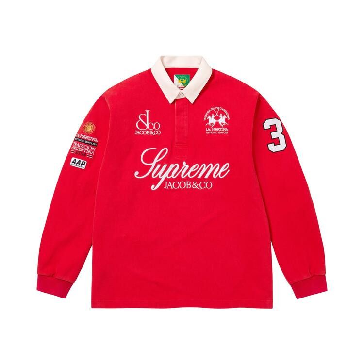 Supreme La Martina Rugby Red – hlavní pohled | Purekickz