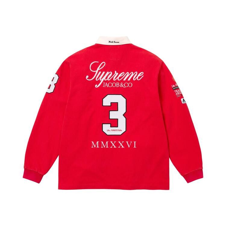 Supreme La Martina Rugby Red – boční pohled | Purekickz