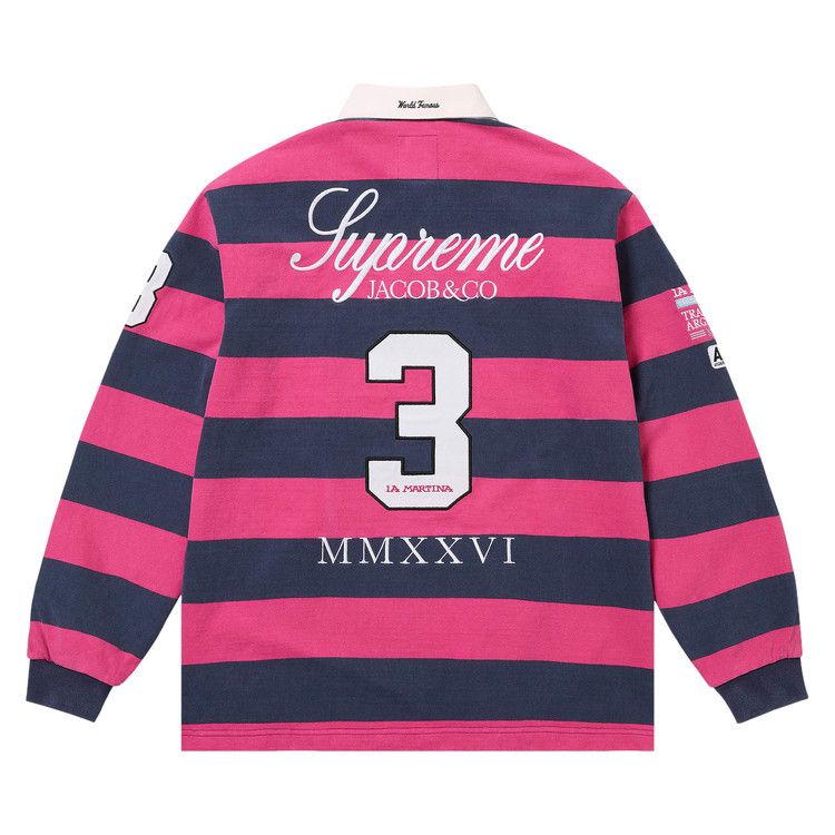 Supreme La Martina Rugby Stripe – boční pohled | Purekickz