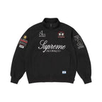 Supreme La Martina Zip Up Sweatshirt Black – hlavní pohled | Purekickz