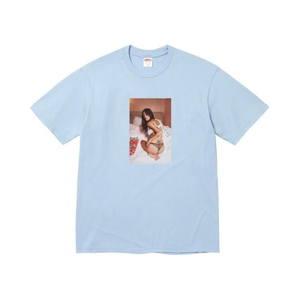 Supreme Larry Clark Neighbor Tee Light Blue – hlavní pohled | Purekickz
