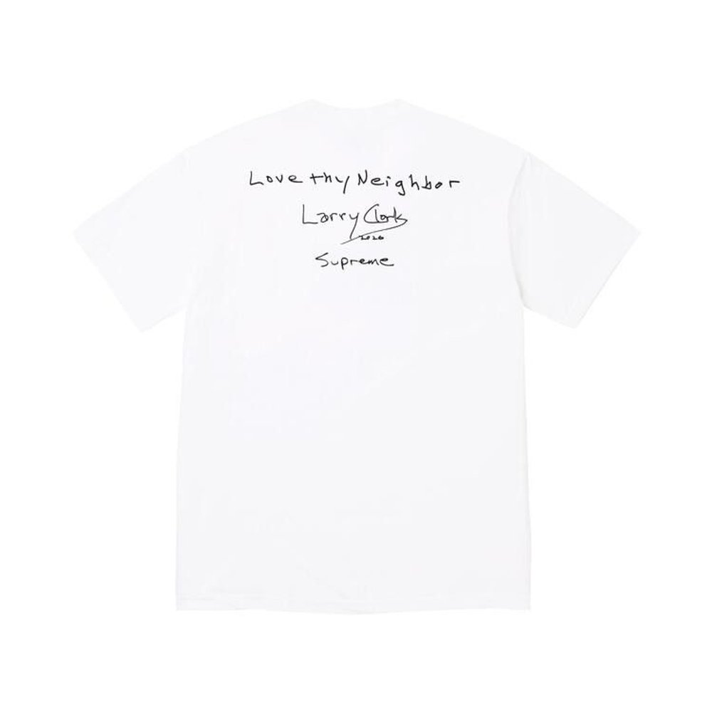 Supreme Larry Clark Neighbor Tee White