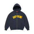 Supreme Larry Clark Zip Up Hooded Sweatshirt Navy – hlavní pohled | Purekickz