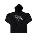 Supreme Lee Hooded Sweatshirt Black – hlavní pohled | Purekickz
