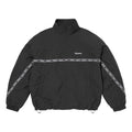 Supreme Logo Taping Track Jacket Black – hlavní pohled | Purekickz