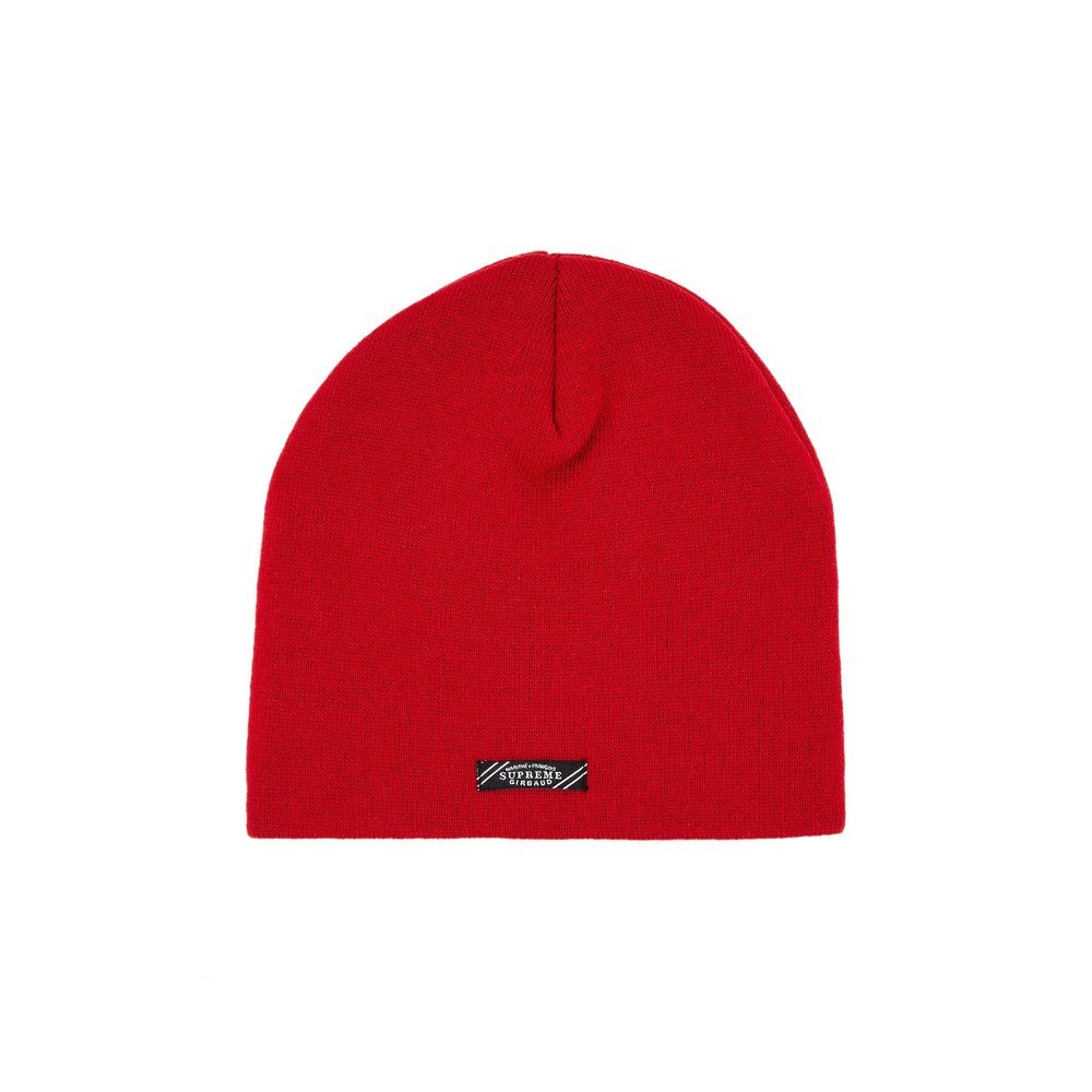 Supreme Marithé + François Girbaud Beanie Red – boční pohled | Purekickz