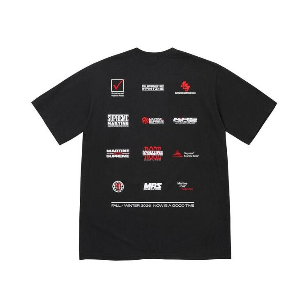 Supreme Martine Rose Now Tee Black