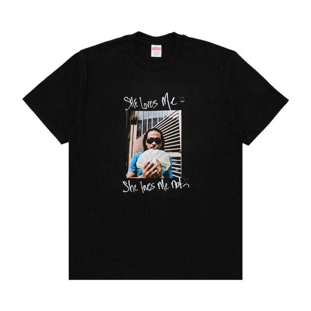 Supreme Max B Tee Black – hlavní pohled | Purekickz
