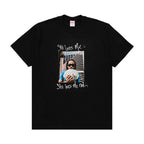 Supreme Max B Tee Black – hlavní pohled | Purekickz