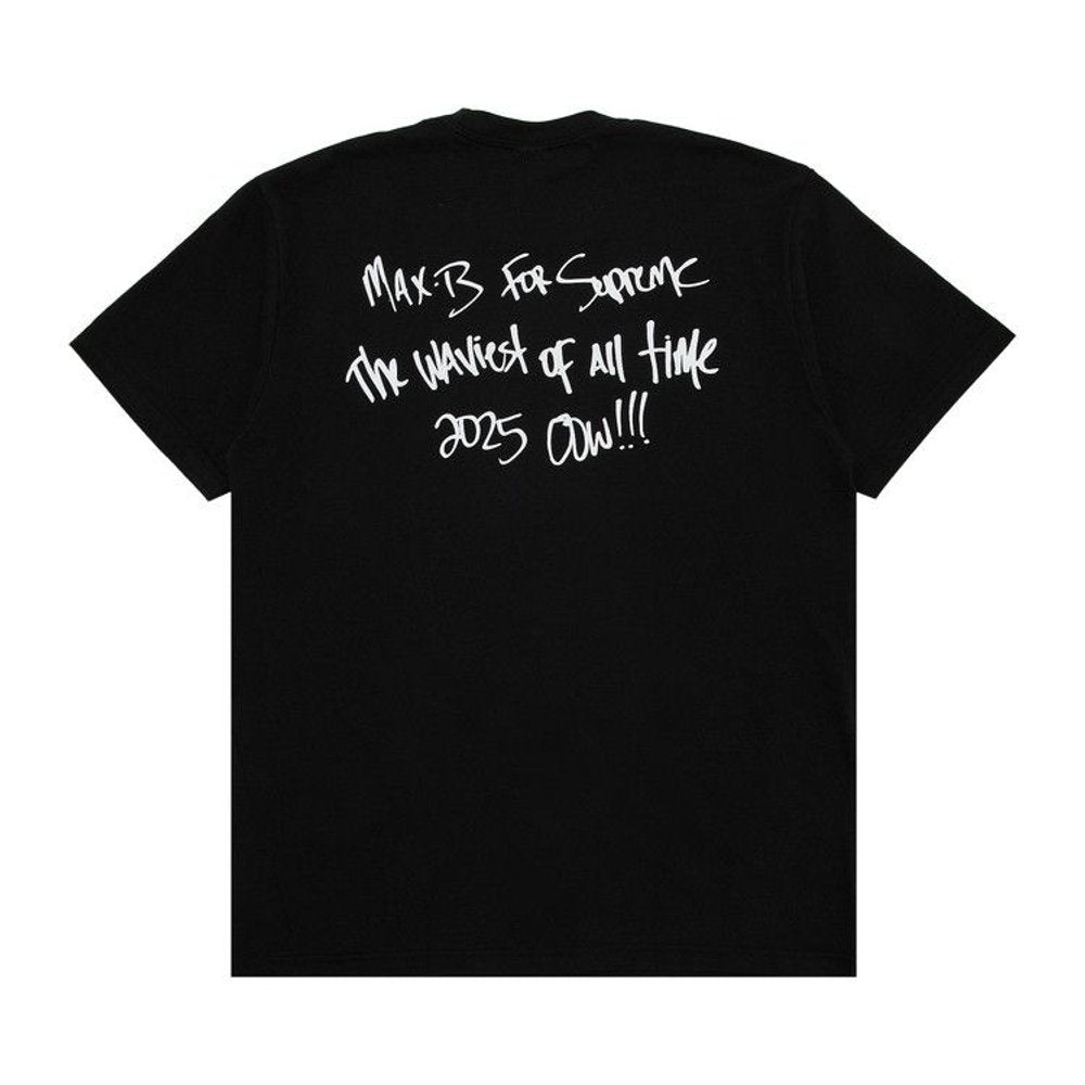 Supreme Max B Tee Black – boční pohled | Purekickz