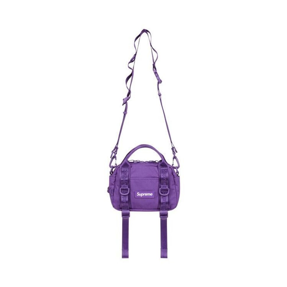 Supreme Mini Duffle Bag (SS26) Purple – hlavní pohled | Purekickz