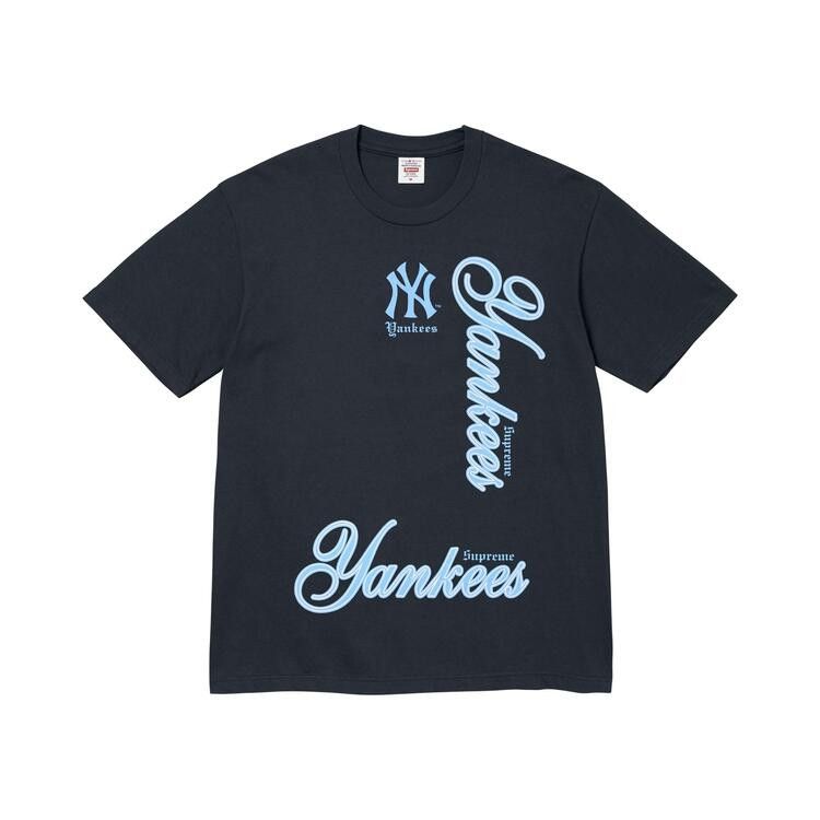 Supreme MLB Teams NY Tee Navy – hlavní pohled | Purekickz