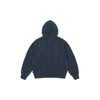 Supreme MM6 Maison Margiela Box Logo Zip Up Hooded Sweatshirt Navy – boční pohled | Purekickz