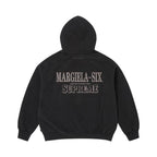 Supreme MM6 Maison Margiela Eagle Zip Up Hooded Sweatshirt Black – boční pohled | Purekickz