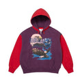 Supreme MM6 Maison Margiela Eagle Zip Up Hooded Sweatshirt Red – hlavní pohled | Purekickz