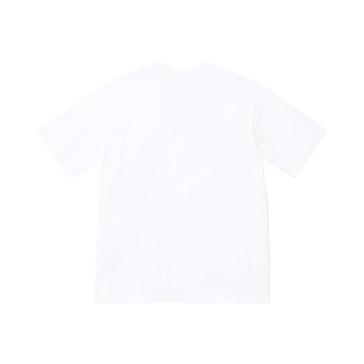 Supreme MM6 Maison Margiela Money S/S Top White – boční pohled | Purekickz