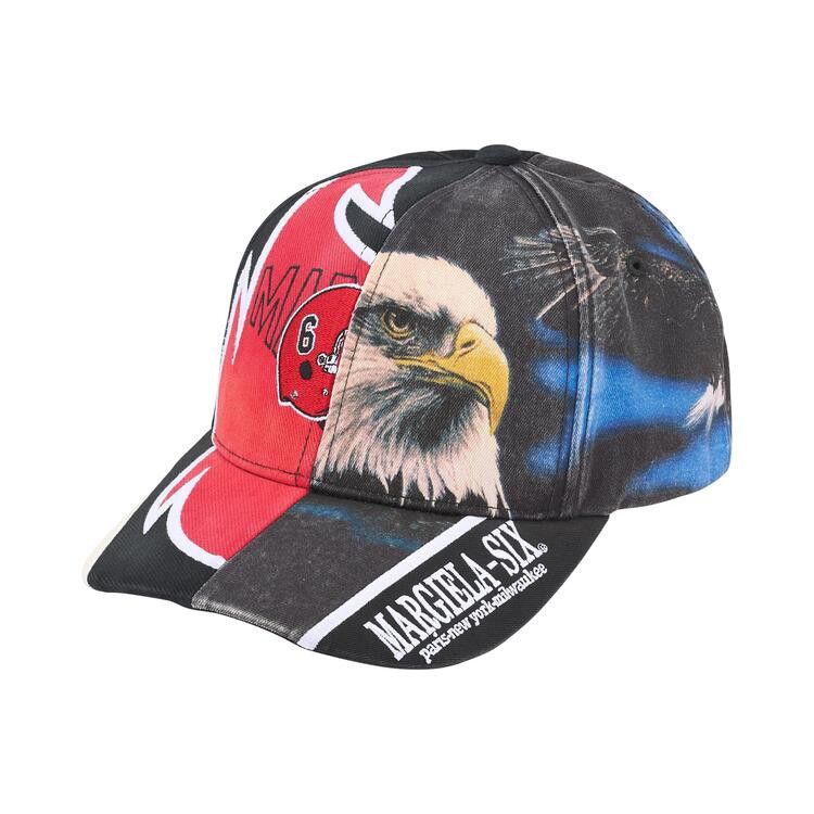 Supreme MM6 Maison Margiela Split 6-Panel Black – hlavní pohled | Purekickz