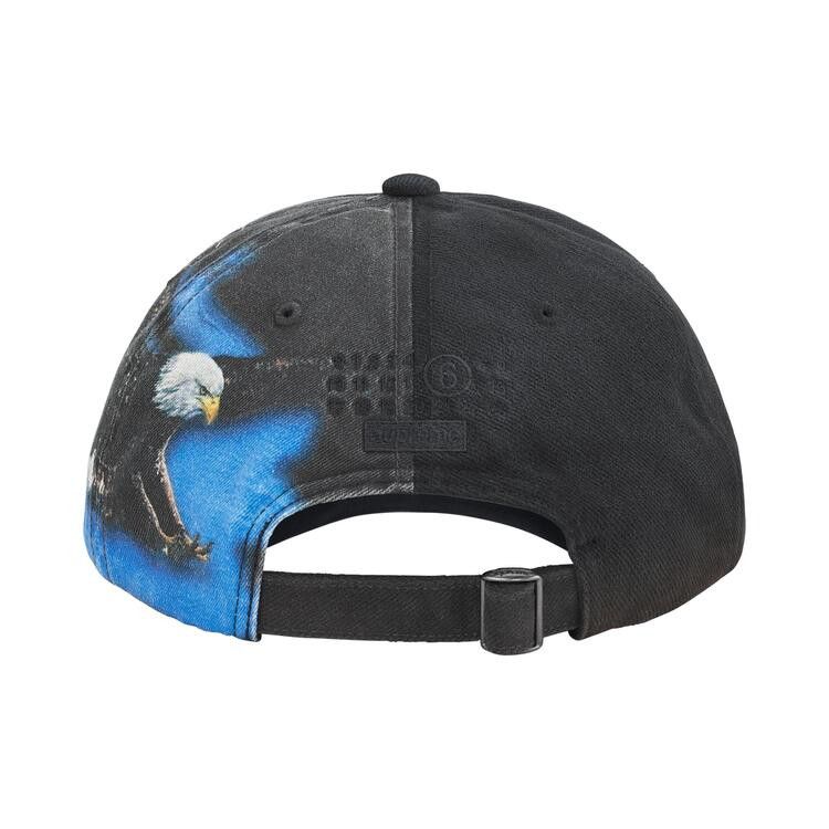 Supreme MM6 Maison Margiela Split 6-Panel Black – boční pohled | Purekickz