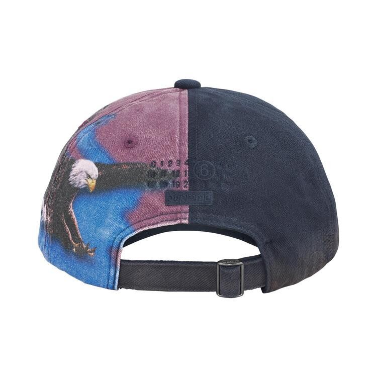 Supreme MM6 Maison Margiela Split 6-Panel Purple – boční pohled | Purekickz