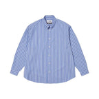Supreme MM6 Maison Margiela Stripe Shirt Blue – hlavní pohled | Purekickz