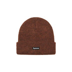 Supreme Mohair Beanie (FW24) Dark Brown – hlavní pohled | Purekickz