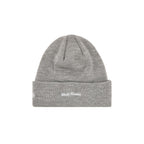 Supreme New Era Box Logo Beanie (FW24) Heather Grey – boční pohled | Purekickz