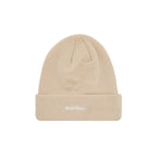 Supreme New Era Box Logo Beanie (FW24) Stone – boční pohled | Purekickz