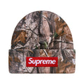 Supreme New Era Box Logo Beanie (FW25) Realtree AP Camo – hlavní pohled | Purekickz