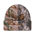 Supreme New Era Box Logo Beanie (FW25) Realtree AP Camo – boční pohled | Purekickz
