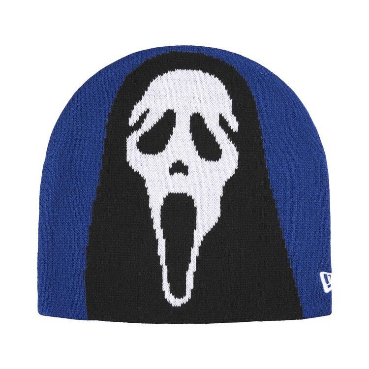 Supreme New Era Ghostface Beanie Blue – hlavní pohled | Purekickz