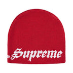 Supreme New Era Ghostface Beanie Red – boční pohled | Purekickz