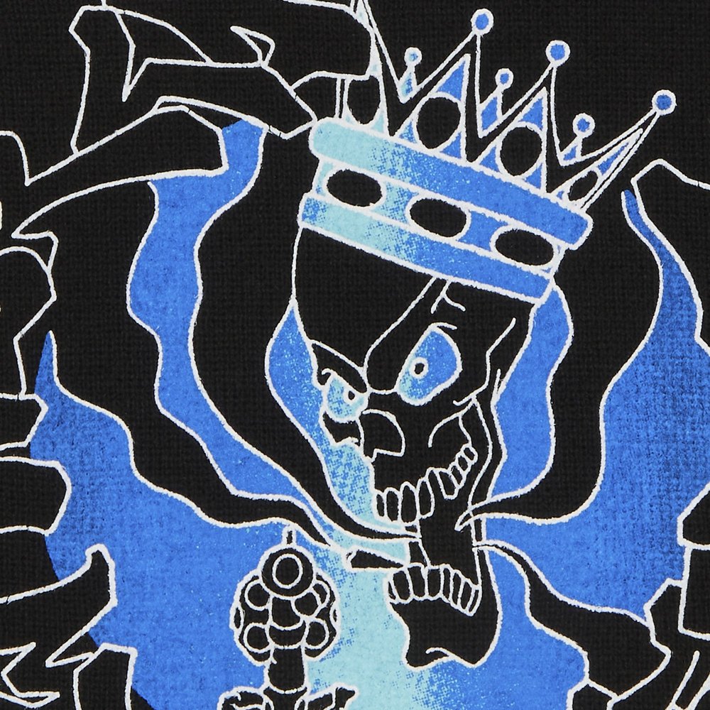 Supreme New World Order Beanie Black – detail | Purekickz