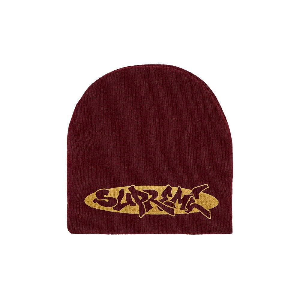Supreme New World Order Beanie Cardinal