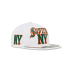 Supreme New York 6-Panel White – boční pohled | Purekickz