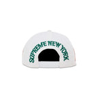 Supreme New York 6-Panel White – zadní pohled | Purekickz