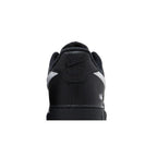 Supreme Nike Air Force 1 Low Black White 2025 – detail materiálu | Purekickz