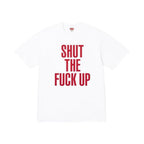 Supreme Number (N)ine Shut Up Tee White – hlavní pohled | Purekickz