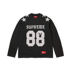 Supreme Playboy L/S Football Top Black – hlavní pohled | Purekickz