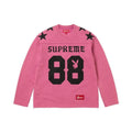 Supreme Playboy L/S Football Top Pink – hlavní pohled | Purekickz