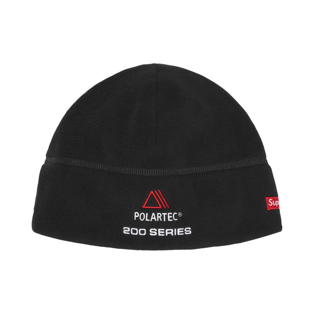 Supreme Polartec Sport Beanie (FW25) Black – boční pohled | Purekickz