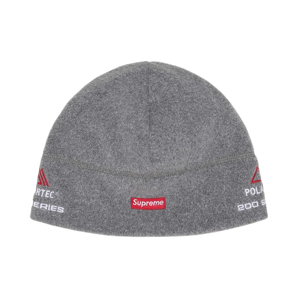 Supreme Polartec Sport Beanie (FW25) Grey – hlavní pohled | Purekickz