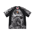 Supreme Pounds Soccer Jersey Black – hlavní pohled | Purekickz